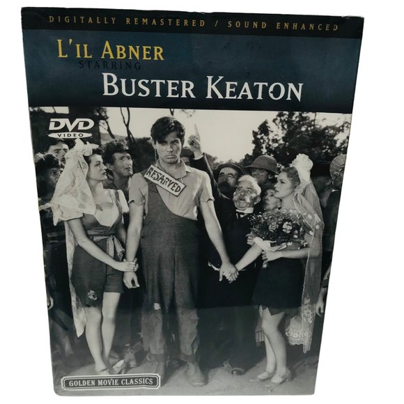 L'il Abner DVD Buster Keaton 1940 Film Remastered 2004 New In Package - Picture 1 of 9